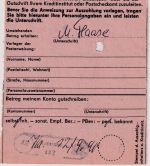 DDR/VGO - Rudolstadt 10.9.90 Postsache-Postanweisung n. Mankenbach