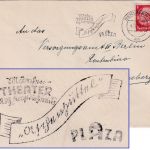 DR - Berlin NW7 1940 Masch.werbestempel "Märchentheater" Ortsbrief