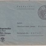 DR - Staufen (Breisgau) Hist. Fauststätte Handwerbestpl. Feldpostbrief 18.3.42