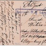 DR - Dorsten 1915 Zensur-Ra1 Feldpostkarte n. Wutzlhofen