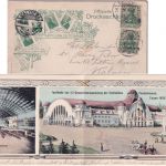 NRW - Essen 53. Gen.Vers. d. Katholiken Deutschlands farb. Klappkarte 1906