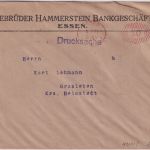 DR-Infla - Essen 1.7.22 (Ersttag PP !) 50 Pfg. PFS Drucksachenbrief n. Grasleben