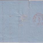 Preussen - Ruhrort 8/7 Ra2 Portobrief n. HOLLAND /Roermond) 1862 - mit Inhalt