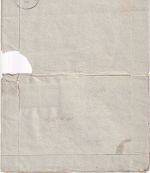 Indien/Großbritannien - 2x1/2 A. Drucksache Toungoo - Edinburgh 1913 Nachsendung