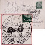 DR - Leipzig Reich-Kleintier-Schau 1939 SST Karte n. Innsbruck