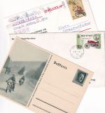 Motorradsport - Isle of Man, Ungarn, Dt. reich 3 Belege 1936/91