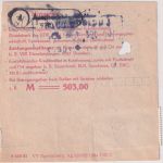 DDR - 2x50 Pfg. Int. Buchkunst Einzahlungsauftrag Schreiersgrün/Auerbach 19.9.89