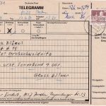 DDR - 70 Pfg. Aufbau/klein Telegramm Dresden - Großschweidnitz 1987