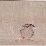 Preussen - Borghorst 22/1 Fingerhut-K1 Dienstbrief/Wendebrief n. Greven ca. 1835