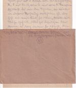 DR - (23) Altenlünne ü. Salzbergen Landpost-Ra2 Brief n. Berlin 17.1.45