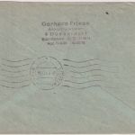 BRD - 2x30 Pfg. Posthorn Einschreibebrief St. Tönis - Stuttgart 1951