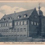NRW - Straelen Rhein. Lehranstalt f. Gemüsebau sw-AK ca. 1920