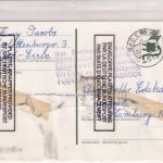 BRD - Bad Essen 1977 "Crashmail" nach Hamburg Hinweis-L5 PA Osnabrück