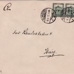 DR - 2x8 Pfg. Nothilfe (Zwinger) Brief Glandorf - Iburg 1932