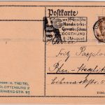 DR - Dortmund 1925 Westf.-Lippische Handwerks-Gewerbeschau Masch.-Werbestpl.