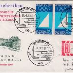 BRD - Dortmund 1969 Europ. PWZ-Ausstellung Einschreibebrief/Schmukkuvert