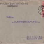 DR-Infla - 2x2 Mio./200 M. u.a. Firmenbrief Langendreer - Berlin 10.10.23