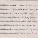 England - Kriegsgefangenenkarte Camp Swindon n. Gelsenkirchen 1946