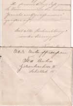 DR - Gelsenkirchen 1916 Feldpostbrief a. Kdr. 76. Res.Div. - Inhalt !!