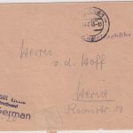 All.Bes. - Herne 14.7.45 L1 Zustellgebühr bezahlt" Ortsbrief m. Inhalt