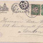 Bayern - München All. Dt. Sportausstellung 1899 5 Pfg Privatganzsache + SST