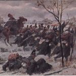 Bayern - Heldentod Major Endres 1870 Gemälde 5 Pfg Privat-Ganzsache Pasing 1920