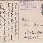 DR - Weslarn ü. Soest Landpost-Ra2 Karte n. Witten 1936