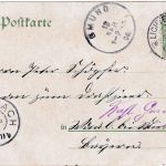 NRW - Lichtenau Postamt Gut Sudheim etc. farb. Mehrbildlitho gelaufen 1904