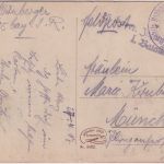 NRW - Gütersloh Königstraße m. Amtsgericht sw-AK gelaufen/Feldpost 1917