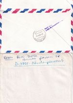 DDR - Interflug (DDR) Sonderflüge "Vorolympisches Jahr" 3 Briefe 1987