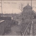 LP Belgien - Brüssel Luxemburg Bahnpost Z.169 Feldpostkarte AK Ciney 1915