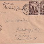 Polen - Wejherowo (Neustadt in Westpreussen) Brief n. Bückeburg 1947
