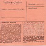 BRD - 60+50 Pfg. Posthorn/Heuss Paketkarte Erlenbach - Rodenkirchen/Köln 1954
