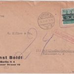 Berlin - 16 Pfg. Arbeiter/Band Ortsbrief N28 - Charlottenburg 24.9.48 Nachporto