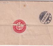 DR - 10 Pfg. Frei d. Ablösung Nr.21 Dienstbrief Minden - Schwarzenmoor 1903