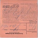 Bizone - 2x40+10 Pfg. Bauten Paketkarte Kirchlengern - Darmstadt 1948
