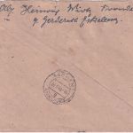 Bizone - Gerderath ü. Erkelenz Poststelle I Einschreibebrief n. Aachen 1949