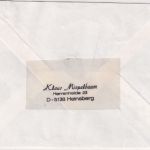 BRD - 500 Pfg. I&T Einschreibebrief Heinsberg - Berlin 1989