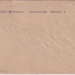 All.Bes. - Mariaweiler ü. Düren Poststelle I Brief n. Köln 1947