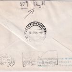 BRD - Merzbrück Int. Flugtag SST Luftpostbrief n. ITALIEN 1968 Retourzettel
