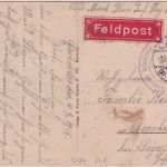 NRW - Eschweiler Offizierkasino sw-AK gelaufen/Feldpost 1915
