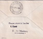 BRD - 2x30 Pfg. Fussball-WM LH-Erstflug Etappe München - Rio de Janeiro 1974