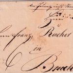 Österreich - Staynach L1 Portobrief Irdning - Bruck 1838 - ohne Inhalt
