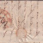 Österreich/Italien - Wien 28. JUN roter L2 Grenzfrankobrief n. Neapel 1838
