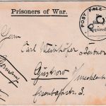 England - Kockaloe Isle of Wight Kriegsgefangenenbrief n. Güstrow ca. 1915