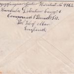 England - Kockaloe Isle of Wight Kriegsgefangenenbrief n. Schwerin ca. 1915