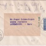 BRD/Postkrieg - 20 Pfg. Vertreibung u.a. Brief Emden - Oßla/DDR 1967