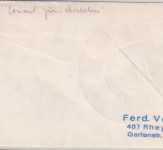 BRD/Postkrieg - 30 Pfg. Europa SST Berlin Europarat Schmuckkuvert 1969 Retour