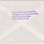 BRD/Postkrieg - 80 Pfg. Reichstag ex Block FDC ESST Bonn - Radebeul/DDR 1986