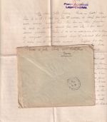 Bayern - Lager Lechfeld Kriegsgefangenenbrief n. FRANKREICH 1918 Lagerzensur